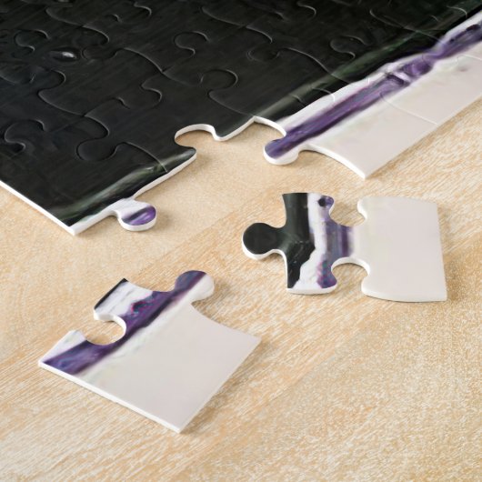 Sad Cherub Angel Print Legpuzzel (Zijkant)