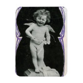 Sad Cherub Angel Print Magneet (Verticaal)