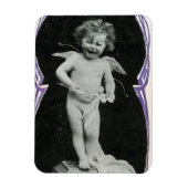 Sad Cherub Angel Print Magneet (Verticaal)