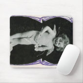 Sad Cherub Angel Print Muismat (Met muis)