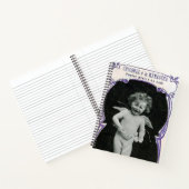 Sad Cherub Angel Print Notitieboek (Binnen)