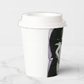 Sad Cherub Angel Print Papieren Bekers (Rechts)