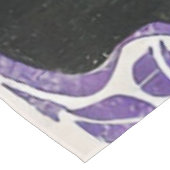 Sad Cherub Angel Print Tafelkleed (Gekanteld)