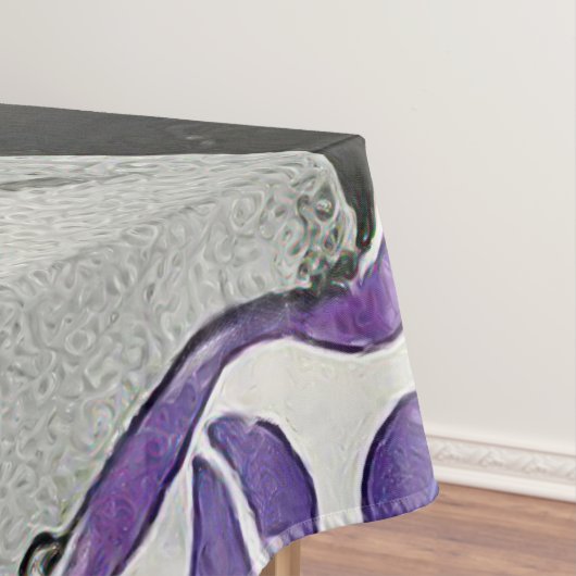 Sad Cherub Angel Print Tafelkleed (Voorbeeld)