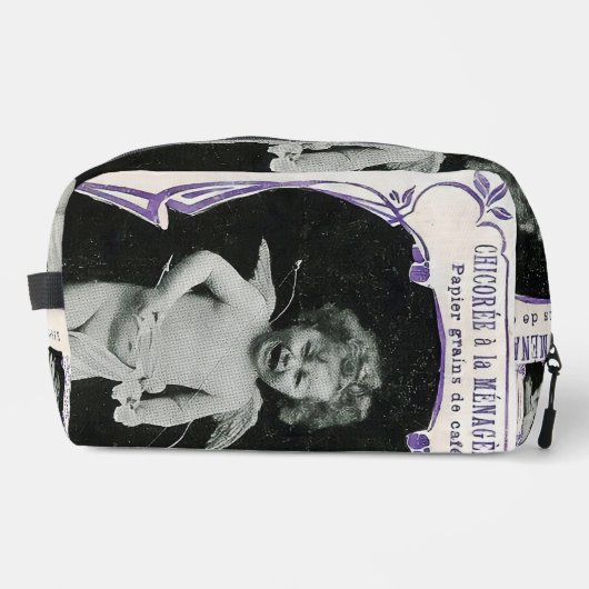 Sad Cherub Angel Print Toilettasje (Voorkant)