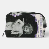 Sad Cherub Angel Print Toilettasje (Achterkant)