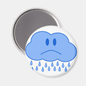 Sad Cloud Magneet (Voorkant / Achterkant)
