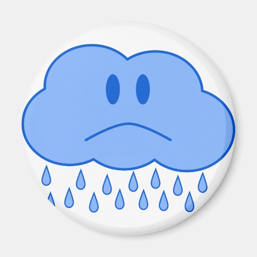 Sad Cloud Magneet (Voorkant)