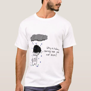 Sad Cloud met Logo T-shirt
