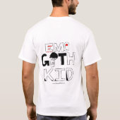 Sad Cloud met Logo T-shirt (Achterkant)