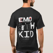 Sad Cloud met Logo T-shirt (Achterkant)