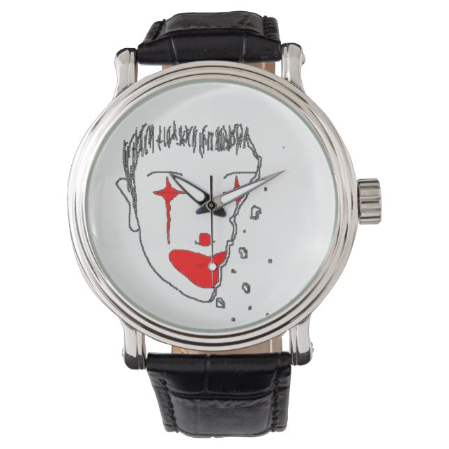 Sad Clown Horloge (Voorkant)