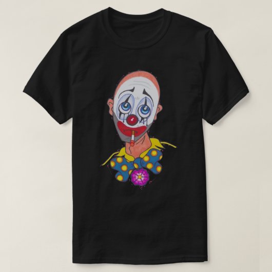 Sad Clown Shirt (Design voorkant)