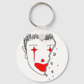 Sad Clown Sleutelhanger (Voorkant)