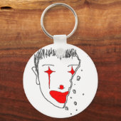 Sad Clown Sleutelhanger (Voorkant)