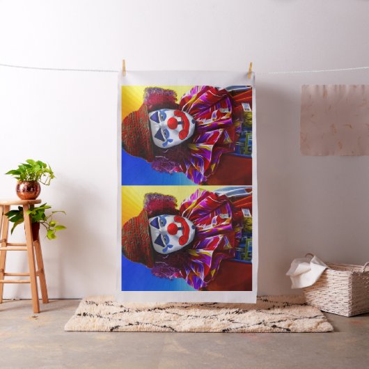 Sad Clown Stof (Voorbeeld)