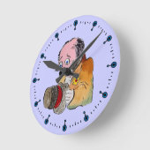 Sad Clown Wall klok (Hoek)