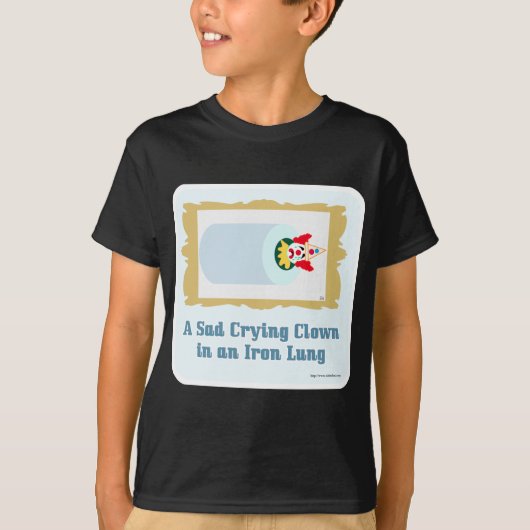 Sad Crying Clown T-shirt (Voorkant)