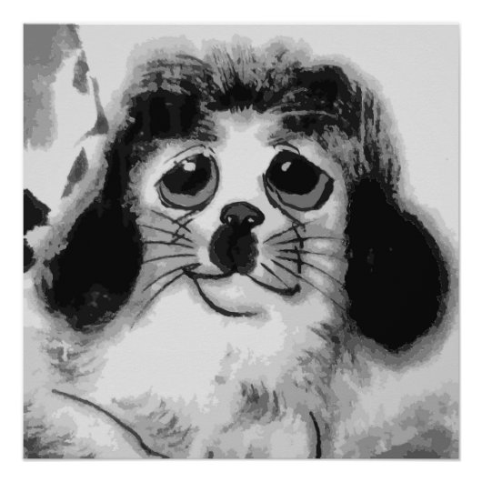 SAD DOG POSTER (Voorkant)