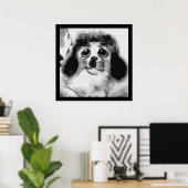 SAD DOG POSTER (Thuiskantoor)