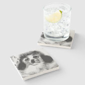 SAD DOG STENEN ONDERZETTER (Zijkant)