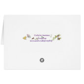 Sad Dog waterverf en levensquote (Achterkant Horizontaal)