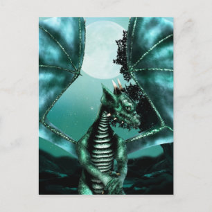 Sad Dragon Briefkaart