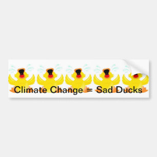 Sad Ducks Bumpersticker