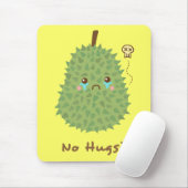 Sad Durian die geen knuffels krijgt Muismat (Met muis)