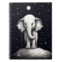 Sad Elephant Moon Notitieboek