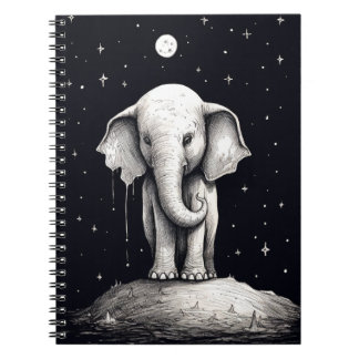Sad Elephant Moon Notitieboek