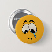 Sad Emoji Button (Voorkant /achterkant)