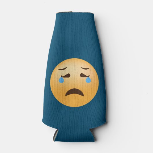 Sad Emoji Flesjeskoeler (Voorkant)