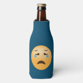 Sad Emoji Flesjeskoeler (Fles Voorkant)