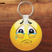 Sad emoji sleutelhanger (Voorkant)