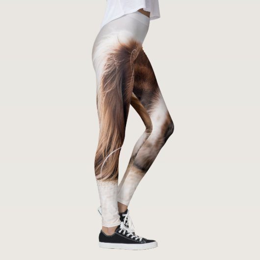 Sad-Eyed Cocker Spaniel Dog Leggings (Rechts)