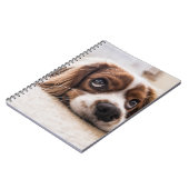 Sad-Eyed Cocker Spaniel Dog Notitieboek (Linkerzijde)