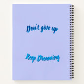 Sad eyes notitieboek (Achterkant)