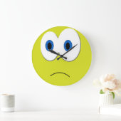Sad Face Clock Grote Klok (Huis)