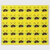 Sad Face Emoji Cadeaupapier (Vlak)