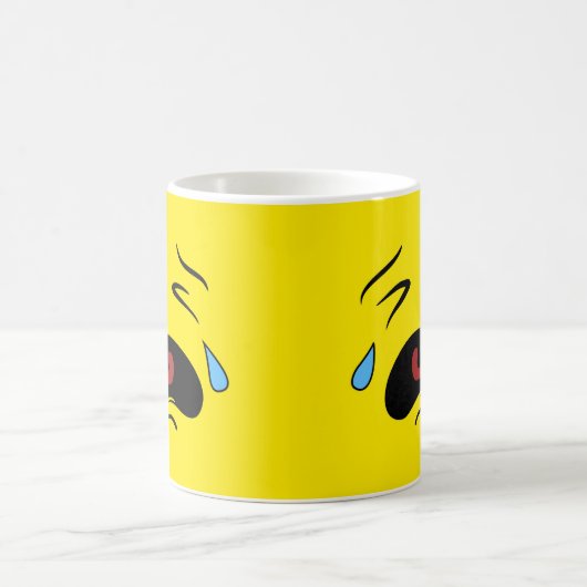 Sad Face Emoji Koffiemok (Center)