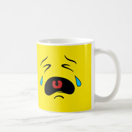 Sad Face Emoji Koffiemok