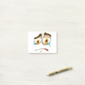 Sad face expression post-it® notes (Op bureau)