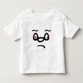 Sad Face Kinder Shirts (Voorkant)