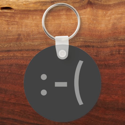 Sad Face Sleutelhanger (Voorkant)