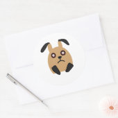 Sad Face Sticker Bunny Crying (Envelop)