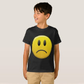 Sad Face T-shirt (Voorkant volledig)