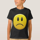 Sad Face T-shirt (Voorkant)