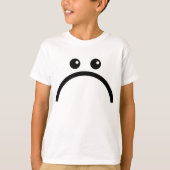 Sad Face T-shirt (Voorkant)