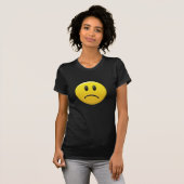 Sad Face T-shirt (Voorkant volledig)